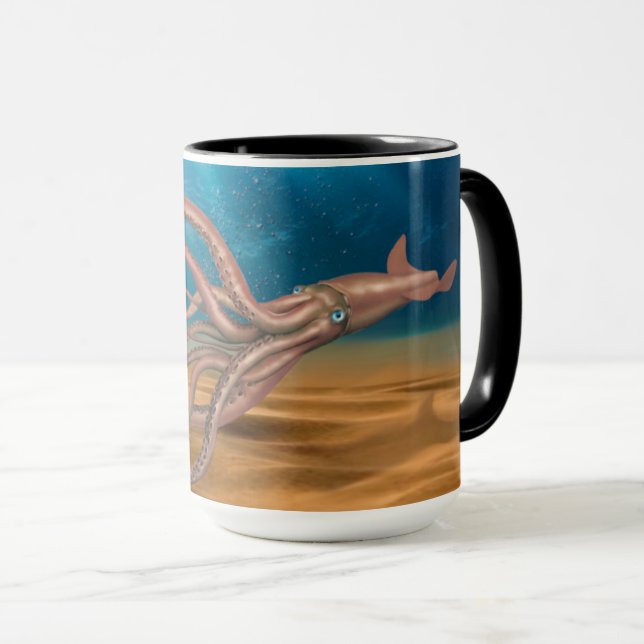 JÄTTEBLÄCKFISKEN MUGG (Framsida höger)