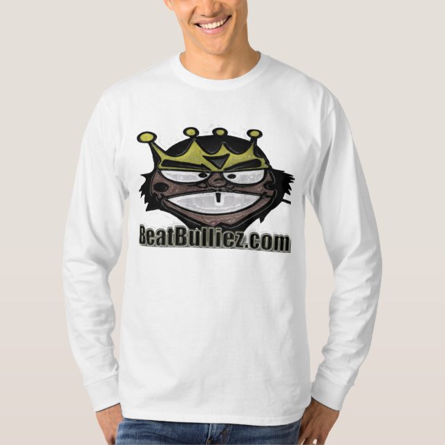 Jättebra FrontBack logotyplångärmad T-shirt (Framsida)