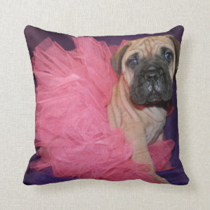 Jättebra kärlek Bullmastiff Tu-Tu kudder Kudde