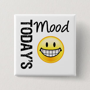 Jätteglad Emoticon för dagens Mood Knapp
