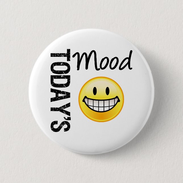 Jätteglad Emoticon för dagens Mood Knapp (Framsida)