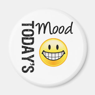 Jätteglad Emoticon för dagens Mood Magnet