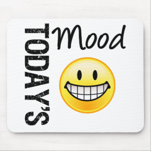 Jätteglad Emoticon för dagens Mood Musmatta