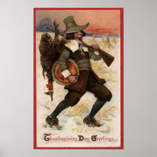 Jätteglad Turkiet jägare Poster