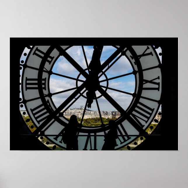 Jätteglasur i Musée d'Orsay - Paris Poster (Framsidan)
