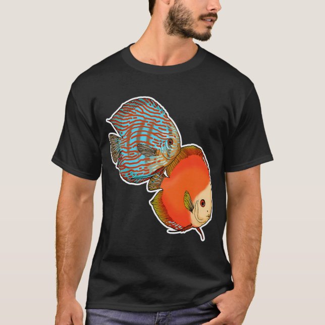 Jättegrouper (akryl målning) t shirt (Framsida)