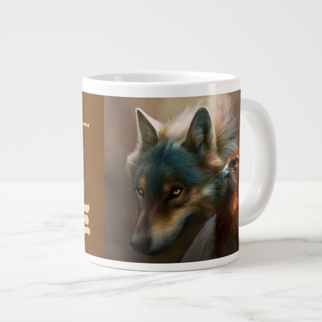 Jättekaffemugg Jumbo Mugg (Framsida höger)