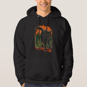 Jättekatmonster för katt hoodie