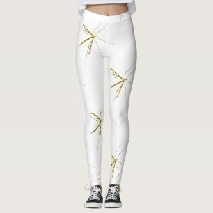 jättelik insekter vit leggings