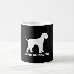 jättelika schnauzer-premie kaffemugg