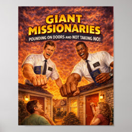 Jättemissionärer: Det bankande som inte kan ignore Poster