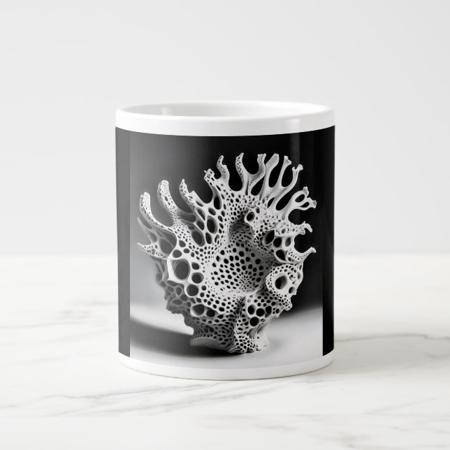 JätteMugg, 20oz (Koral Skal-7) Jumbo Mugg (Framsidan)