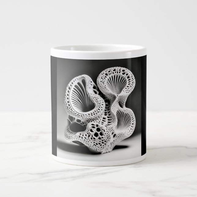 JätteMugg, 20oz, (KoralSkal-4) Jumbo Mugg (Framsidan)