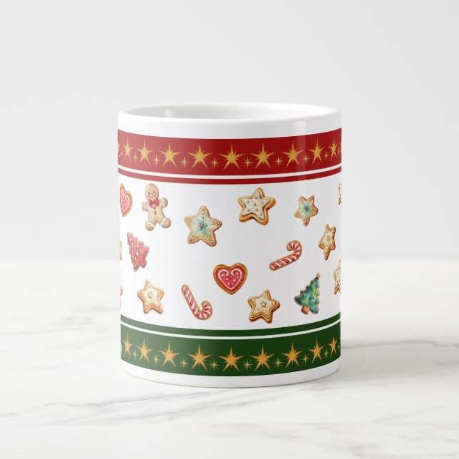 JätteMugg med julgodis Jumbo Mugg (Framsidan)