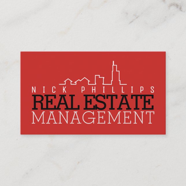 Jätten sätta en klocka på stativ ut utformar visitkort (Framsida)