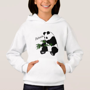 Jättepanda äter bambuname t shirt