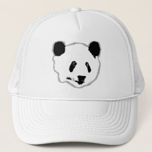 Jättepanda Björn Ansikte Truckerkeps