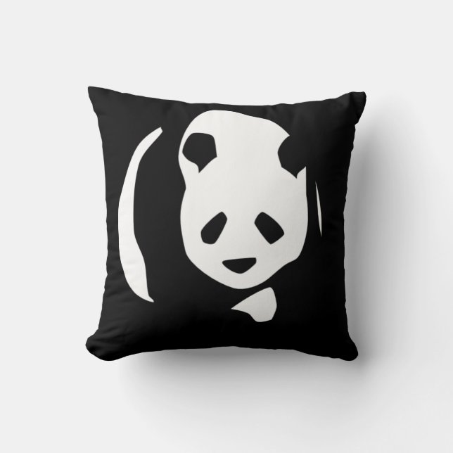 Jättepanda kastkudde kudde (Framsida)