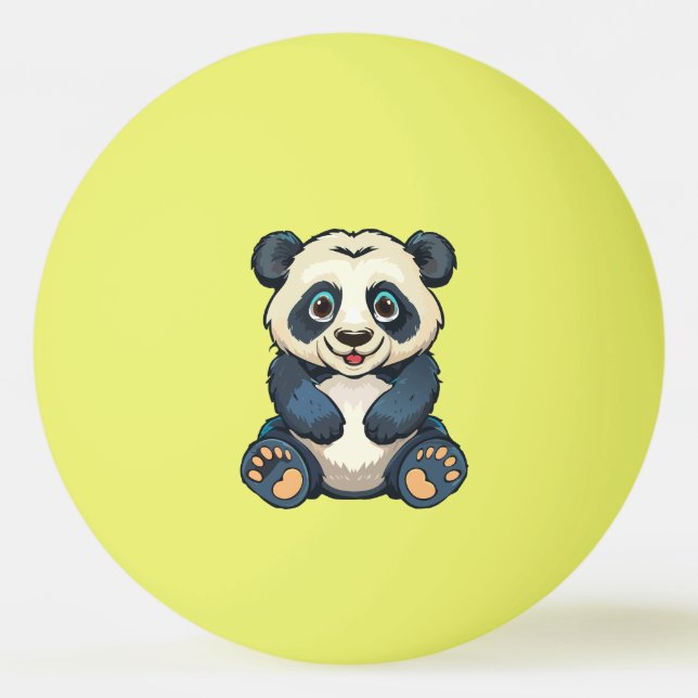 Jättepanda Pingisboll (Framsidan)