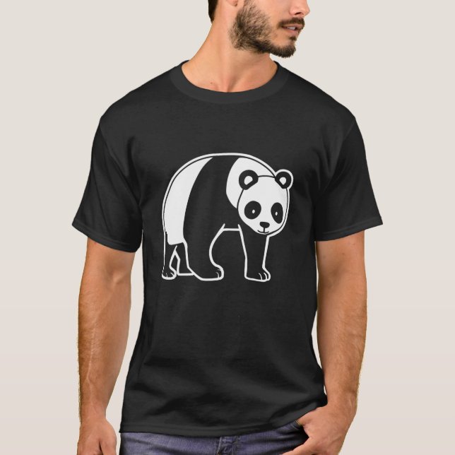 Jättepanda T Shirt (Framsida)