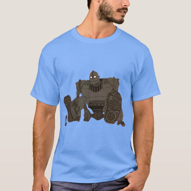 Jättepresent från Iron Giant T Shirt (Framsida)