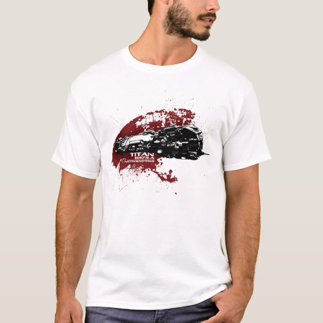 Jättestänkt-skjorta Tee Shirt (Framsida)