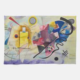 Jaune, Rouge, Bleu av Wassily Kandinsky Kökshandduk