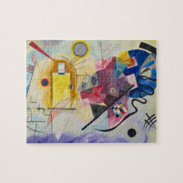 Jaune, Rouge, Bleu av Wassily Kandinsky Pussel