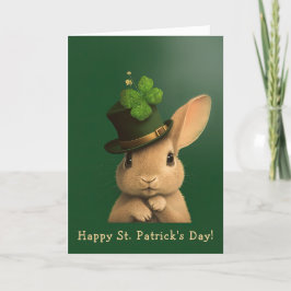 Jaunty Bunny Redo till St. Patrick's Day Helgkort