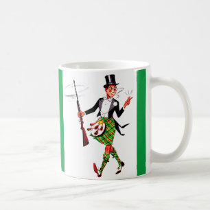 jaunty Scotsman med gevär Kaffemugg