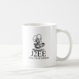 Java 2 ond upplaga (2 logotyper) kaffemugg