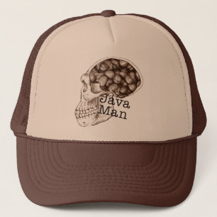Java Bean Man Truckerkeps