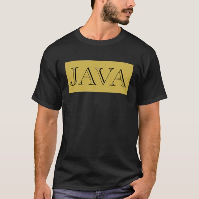 Java Bra Cigars Cigar Culture T Shirt (Framsida)