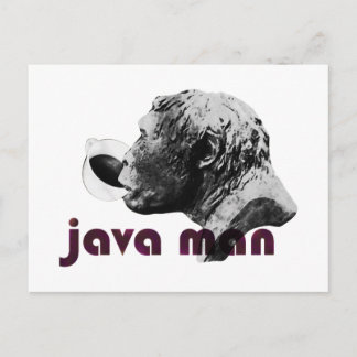 Java Clay Man Vykort