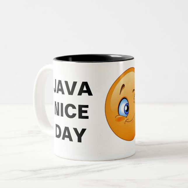 JAVA Coffee Mugg (Framsida vänster)