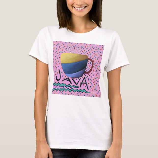 Java Coffee T-Shirt (Framsida)
