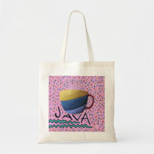 Java Coffee Tote Bag Tygkasse
