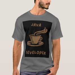 Java Developer Grått Manar T-Shirt