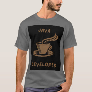 Java Developer Grått Manar T-Shirt