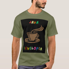 Java Developer Manar T-Shirt Black