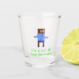 Java Developer Shot Glass
