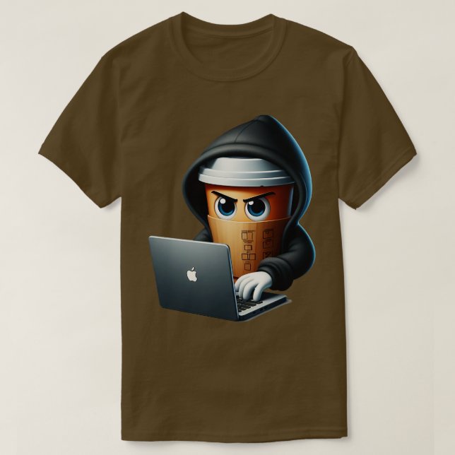Java Developer T Shirt (Design framsida)