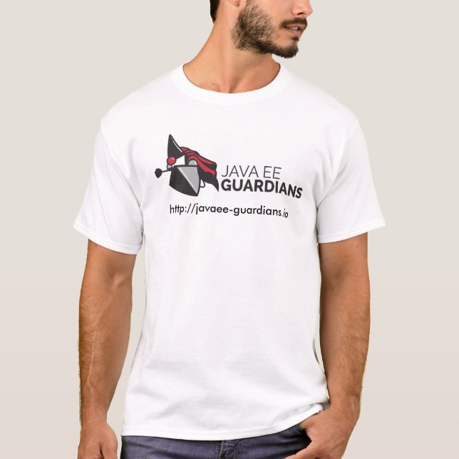 Java EE förmyndareT-tröja T Shirt (Framsida)