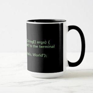 Java - "hejvärlds" kopp