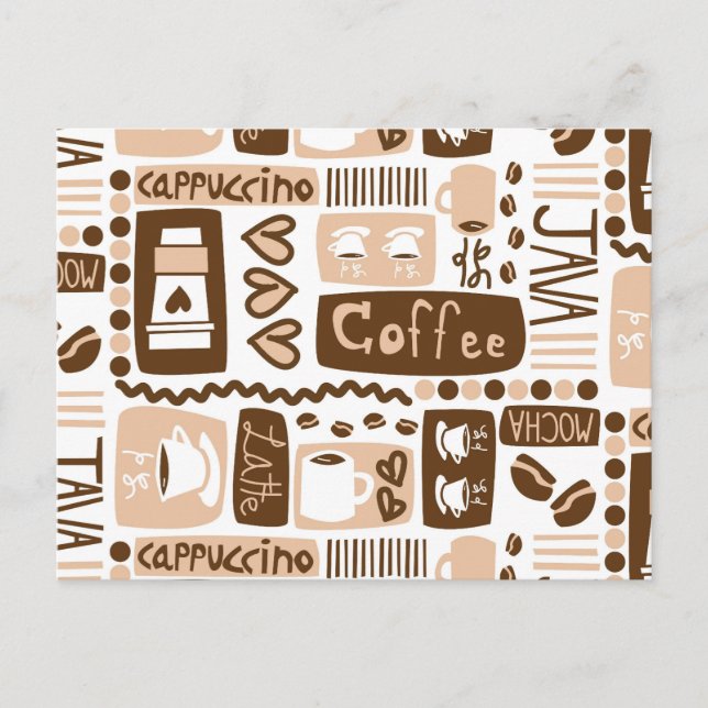 Java Java Java! Vykort (Framsida)