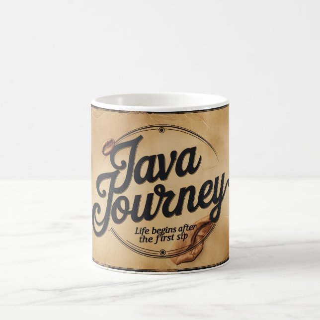 Java Journey Magisk Mugg (Center)