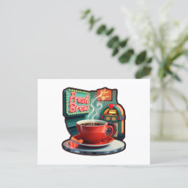 Java Journeys: A Resa back in Time with Coffee Vykort