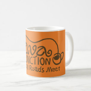 Java Junction med kaffebrant text Kaffemugg