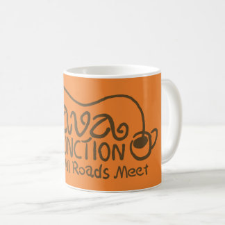 Java Junction med kaffebrant text Kaffemugg