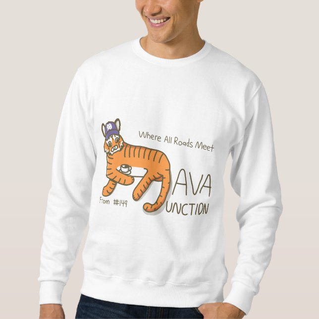 Java Junction Sweatshirt Stat #149 Speciell (Framsida)